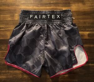 Fairtex Men's Small Shorts Stealth Athletic Cut Muay Thai Kick Boxing